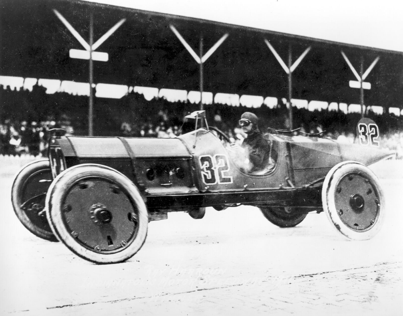 1911: Ray Harroun wins the first Indianapolis 500
